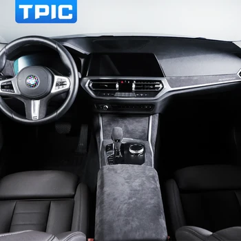 TPIC Alcantara Pentru BMW G20 320i G21 G28 Seria 3 M3 M4 M Performance Volan Tapiterie Interior Autocolant Accesorii Auto