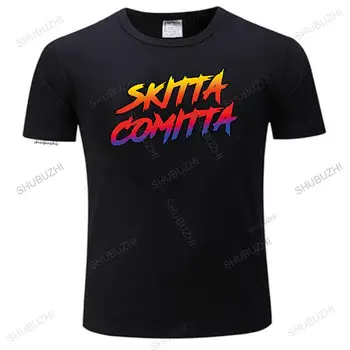 Mens de lux din bumbac Tee-shirt îmbrăcăminte de brand Original Skitta Comitta Merch-Populare Tagless moda T-shirt tricou barbati Haioase Top