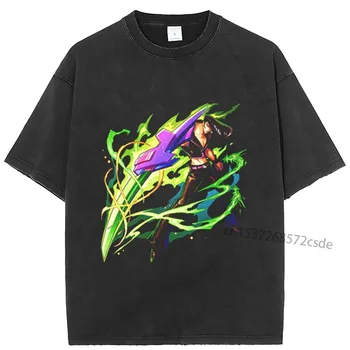 SHAMAN KING 2023 Bărbați Femei T-Shirt Anime Tricou Harajuku Amuzant Print T-Shirt Haine Hip Hop Topuri Tricouri Topuri de Vara