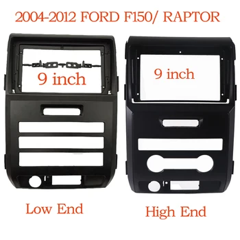 9 Inch Masina Fascia pentru Ford F150 Raptor 2009 2010 2011 2012 2013 2014 2Din Fascia Montaj Adaptor Cadru Panou Kit