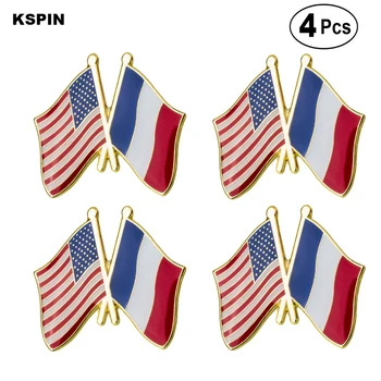 U. S. A.& Filipine Prietenie Flag Pin Pin Rever Insigna Brosa Icoane 4buc U. S. A.& Filipine Prietenie Flag Pin Pin Rever Insigna Brosa Icoane 4buc 1