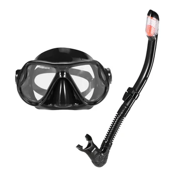 2021 Profesionale NOI Scuba Diving Mască și Snorkel Anti-Ceață Ochelari de protecție Ochelari de Scufundări, Înot Ușor Respirația Tub Set