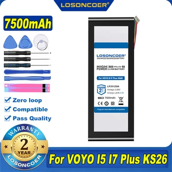 100% Original LOSONCOER NOI 7500mAh LR3912584 Baterie Pentru Tableta VOYO I5 I7 Plus KS26 Tablet PC