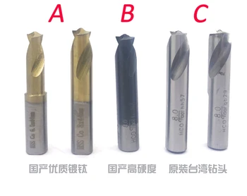 Wilin Taiwan Industriale-Unelte Pneumatice, Instrumente de Aer Sudură Burghiu de 6,5 mm 8 mm 1/4 Inch 5/16 Inch