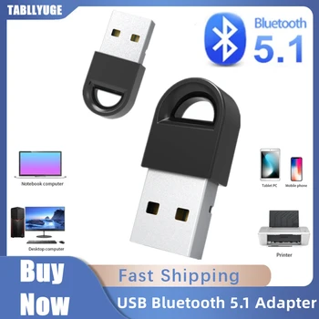 Bluetooth USB 5.1 Adaptor USB Bluetooth Dongle Receptor Adaptor pentru PC USB Transmițător Wireless Pentru Boxe Audio Mouse-ul de Laptop