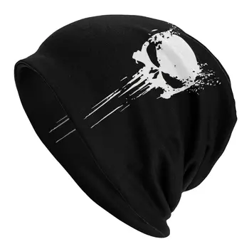 Unisex Capota Cald Iarna Tricotat Pălărie Heavy Metal, Punk Rock Muzica Craniu Chelioși Căciuli Capace Pentru Adulți Căciulă Pălării În Aer Liber, Cap De Schi