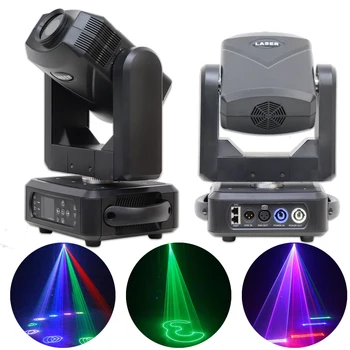 2W 3W 5W RGB Fascicul de Mișcare Cap Lumina 30KPPS±25 de Scanare Laser Etapa de Iluminat Proiector DMX DJ Disco Bar Lumini de Partid