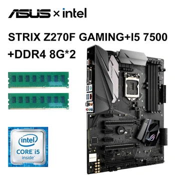 ASUS ROG STRIX Z270F JOCURI+i7 6700 Overcloc Placa de baza Kit DDR4 64GB, Intel Z270 Core I7/i5/i3 DVI HDMI, SATA III M. 2 ATX ASUS ROG STRIX Z270F JOCURI+i7 6700 Overcloc Placa de baza Kit DDR4 64GB, Intel Z270 Core I7/i5/i3 DVI HDMI, SATA III M. 2 ATX 2