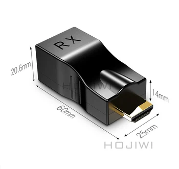 HOJIWI extender hdmi Porturi rj45 LAN Rețea 4K 3D HDMI 1.4 30M Extender Peste Cat 5e/6 de Rețea LAN Ethernet Adapter-vânzare mare AD23