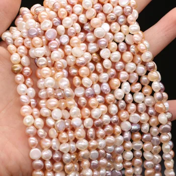 Naturale de apă Dulce Pearl Margele Gaură Orizontală Mixt Color Pearl de Șirag de mărgele Margele Vrac Pentru DIY Colier Brățară Bijuterii