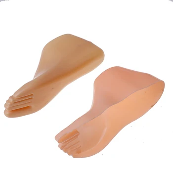 1 Pereche Feminin Picioare Manechin Model Pentru Piciorul Stil Thong Sandale Pantofi Cu Șosete De Afișare Nud/Clar/Alb 1 Pereche Feminin Picioare Manechin Model Pentru Piciorul Stil Thong Sandale Pantofi Cu Șosete De Afișare Nud/Clar/Alb 5