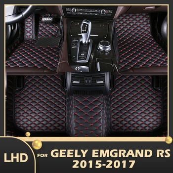 Auto Covorase Pentru Geely Emgrand RS 2015 2016 2017 Auto Personalizate Picior Tampoane de Automobile Covor de Acoperire Accesorii de Interior