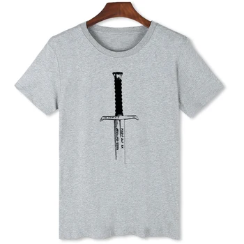 Knight Sword tricou de Vara cu Maneci Scurte Imbracaminte Casual Barbati de Brand Tricou Trendy Topuri Teuri B005