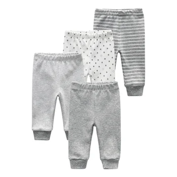 4buc/lot Copilul Pantaloni Lungi Băiat Nou-născut Fată Copilul Îmbrăcăminte 3M 6M 9M 12M Haine pentru Copii roupas de bebe Pantaloni Accesorii