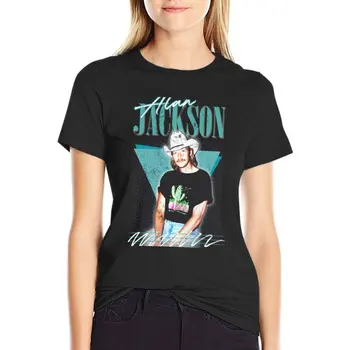 Alan JacksonVintage Fa T-Shirt anime vintage tricou drăguț haine femei haine