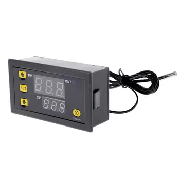 W3230 Digital Controler de Temperatura AC110-220V Led Termostat Comutator Senzor de Metri rezistent la apa NTC cu efect de Seră Dropship