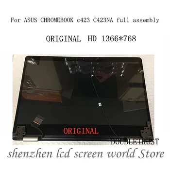 cu touch original, plin de asamblare înlocui Pentru ASUS CHROMEBOOK C423 C423N C423NA ecran jumatatea superioara ecran LCD de înlocuire