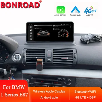 Bonroad Mașină Android Player Multimedia, Radio Pentru BMW Seria 1 E81 E82 E87 E88 Unitate Cap Ecran Tactil, Camera din Spate de Navigare GPS