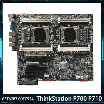 Stație de lucru Placa de baza Pentru Lenovo ThinkStation P700 P710 X99 Două căi 03T6787 00FC924