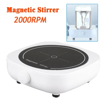 Portabil Agitator Magnetic Mini Laborator se Amestecă Mixer Magnet Agitator Farfurie se Amestecă Cu Bar 1L 2000 RPM Agitator De Laborator NE-UE Plug