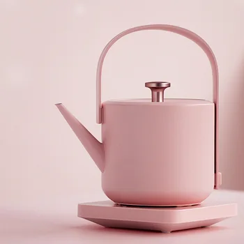 Roz Mini Ceainic Special Fierbător Electric pentru prepararea de Ceai Ceainic Japonez de Birou și de uz Casnic Rafinat și de Înaltă End Ceainic