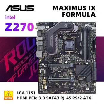 intel Z270 kit Placa de baza ASUS ROG MAXIMUS IX FORMULA +I5 6400 cpu LGA 1151 PCI-E 3.0 USB3.1 64GB DDR4 2×M. 2 USB3.1 ATX