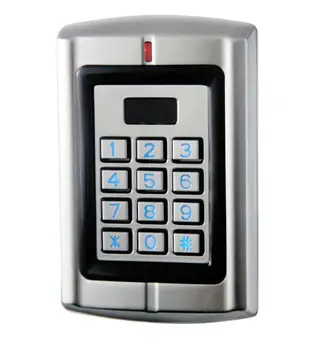 Anti-vandal metal tastatura & RFID control acces W3-O pentru două uși suport de PIN,LE-card,PIN+EM card pentru nivel ridicat de securitate