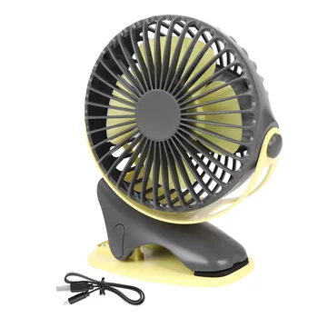 4000Mah Portabil de Răcire Mini Usb Ventilator Cu 4 Viteze de 360 de Grade Toate-a Rundă de Rotație Reîncărcabilă Ventilator de Aer de Încărcare Usb Desktop Clip Fan