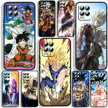 Anime Goku D-Bilele Dragonului Telefon Caz Pentru OPPO Realme C2 C3 C11 C20 C21 C21Y Q3S Q5i X2 X3 GT Neo2 GT2 GT Neo3 Capac Negru Funda