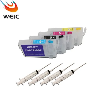 WEIC 802XL 802 T802 T8021 Fără Chip Refillable Cartuș de Cerneală Pentru Epson WF4720 WF4730 WF4734 WF4740 EC4020 EC4030 EC4040